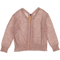 Tia Cibani sweaters Tia Cibani Shell Zip Front Cardigan