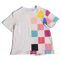 Tia Cibani tees Tia Cibani Rainbow Checkerboard Tee