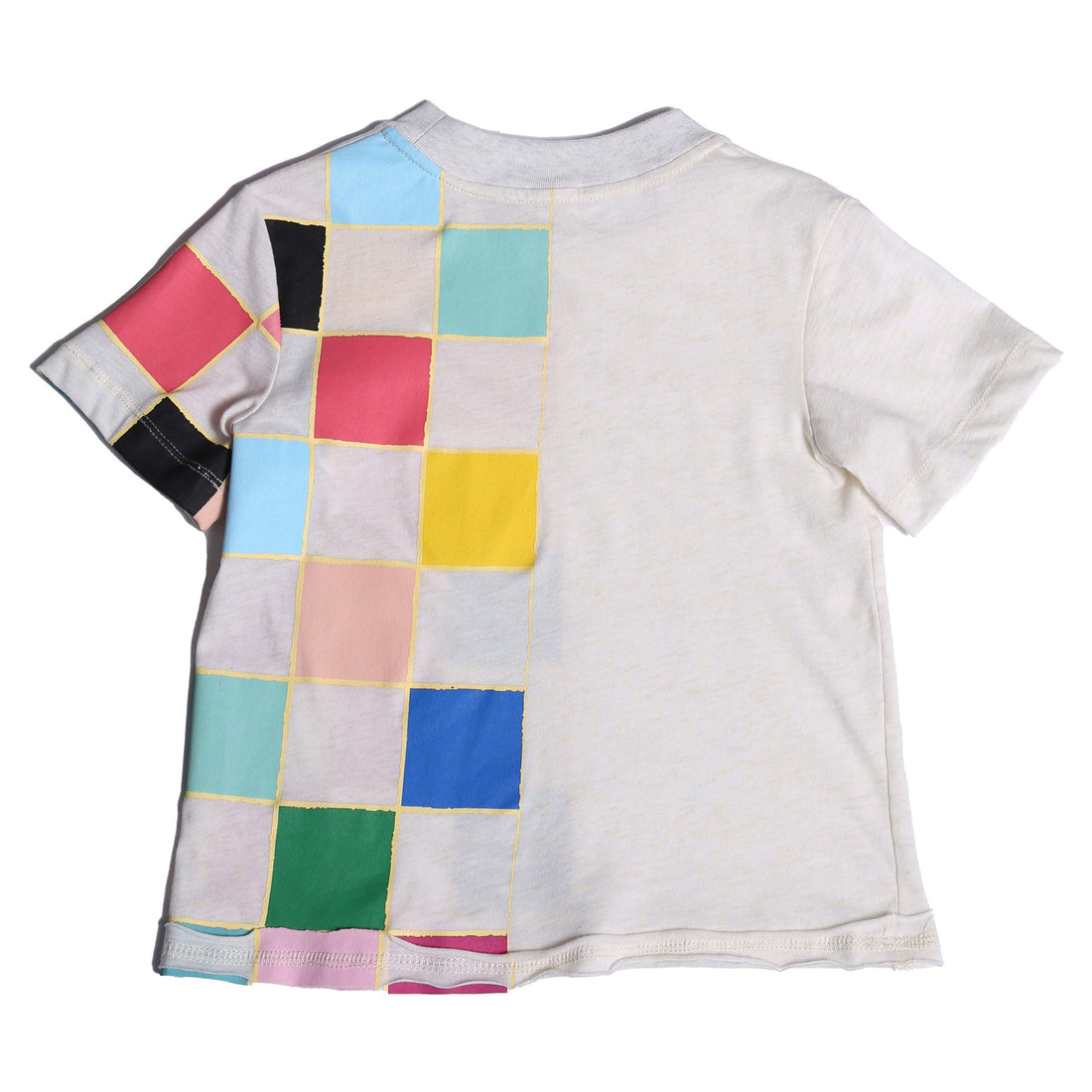 Tia Cibani tees Tia Cibani Rainbow Checkerboard Tee