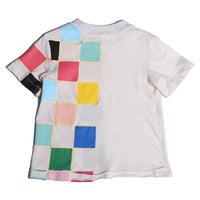 Tia Cibani tees Tia Cibani Rainbow Checkerboard Tee