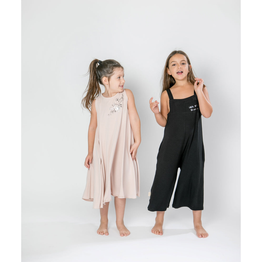 Tinono dresses Tinono Blush Flowers Tank Dress