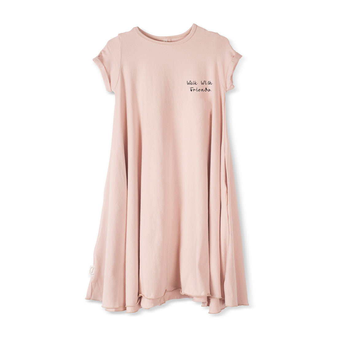 Tinono dresses Tinono Blush Walk With Friends Tee Dress