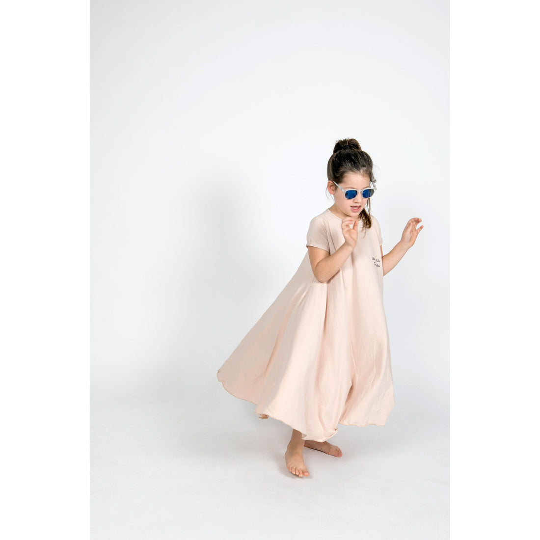 Tinono dresses Tinono Blush Walk With Friends Tee Dress