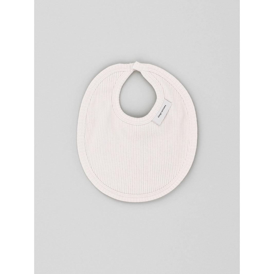 Tiny Cottons accessories OS Tiny Cottons  Basic Beige Rib Bib