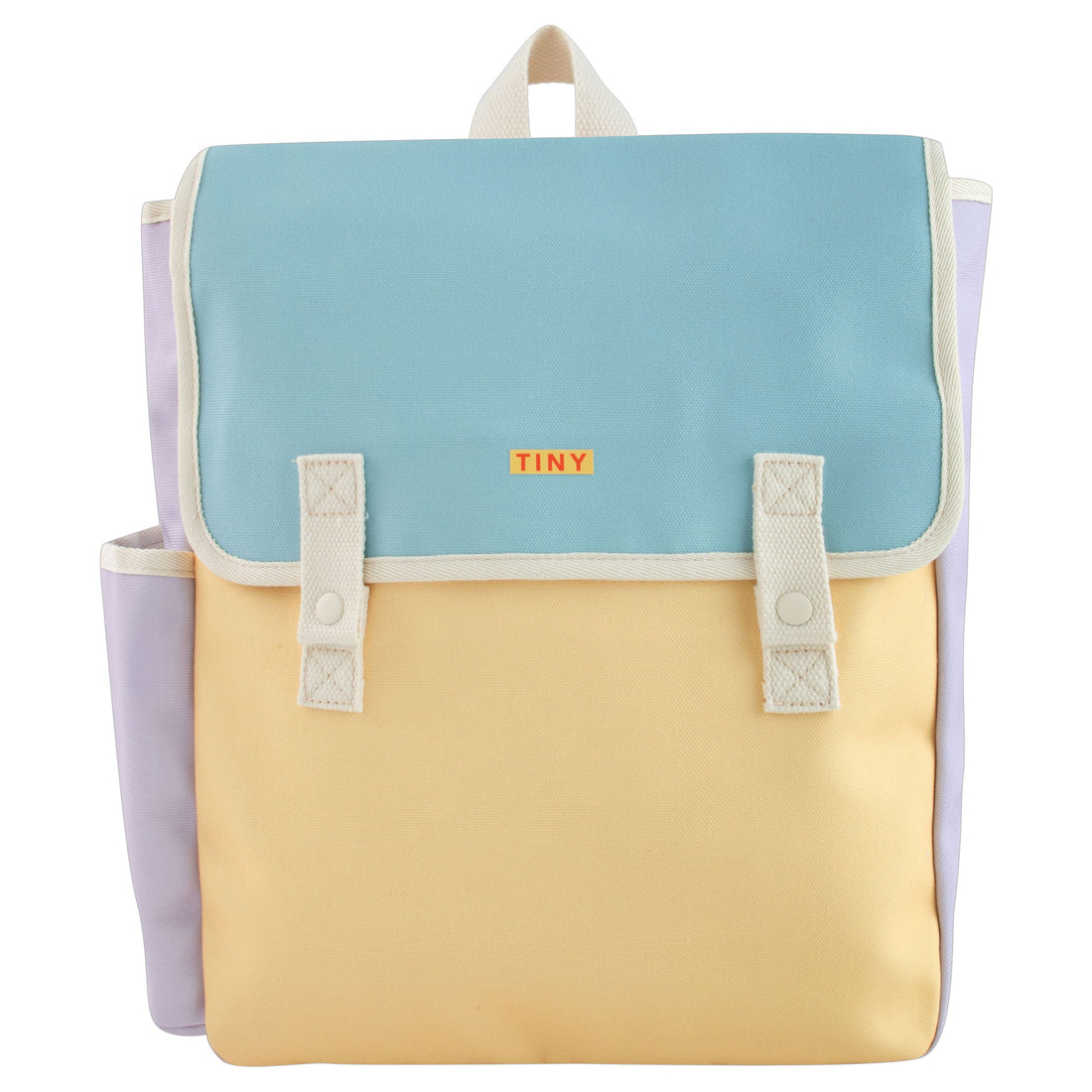 Tiny Cottons accessories OS Tiny Cottons Canary/Cadet Blue Color Block Backpack