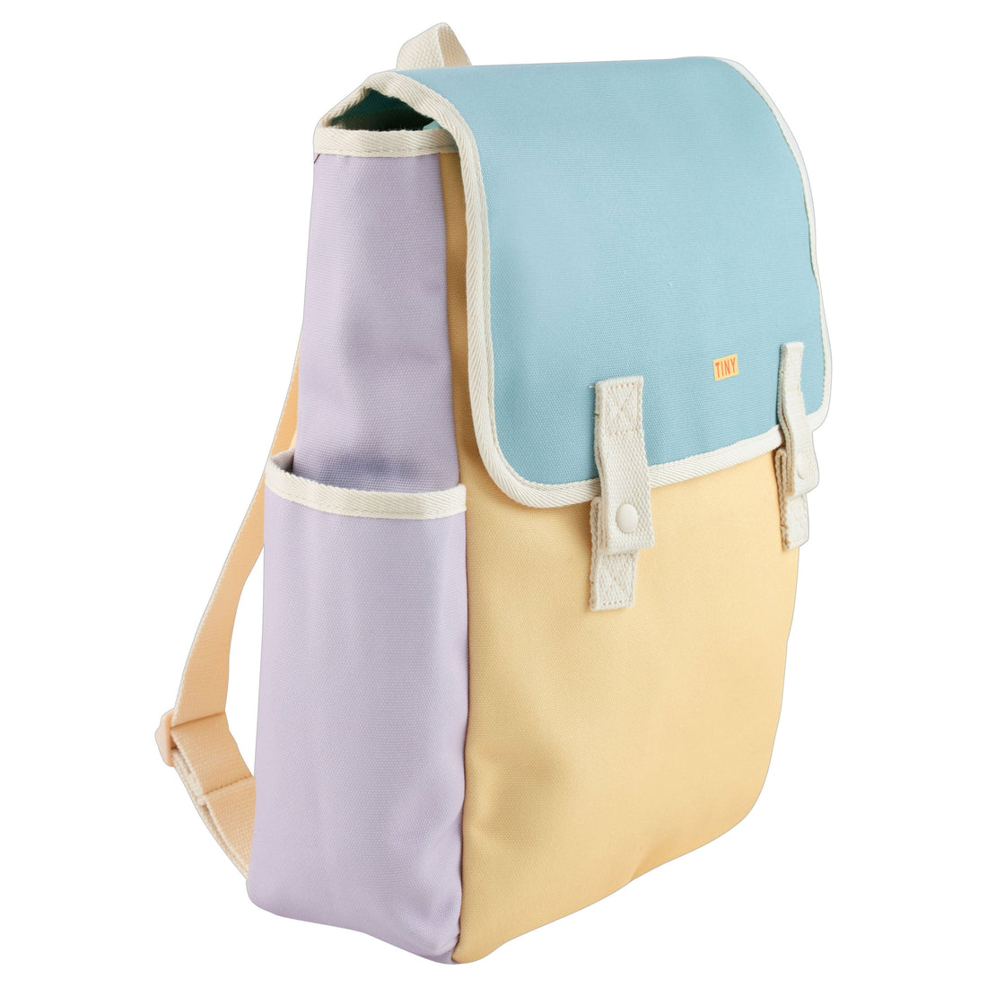 Tiny Cottons accessories OS Tiny Cottons Canary/Cadet Blue Color Block Backpack