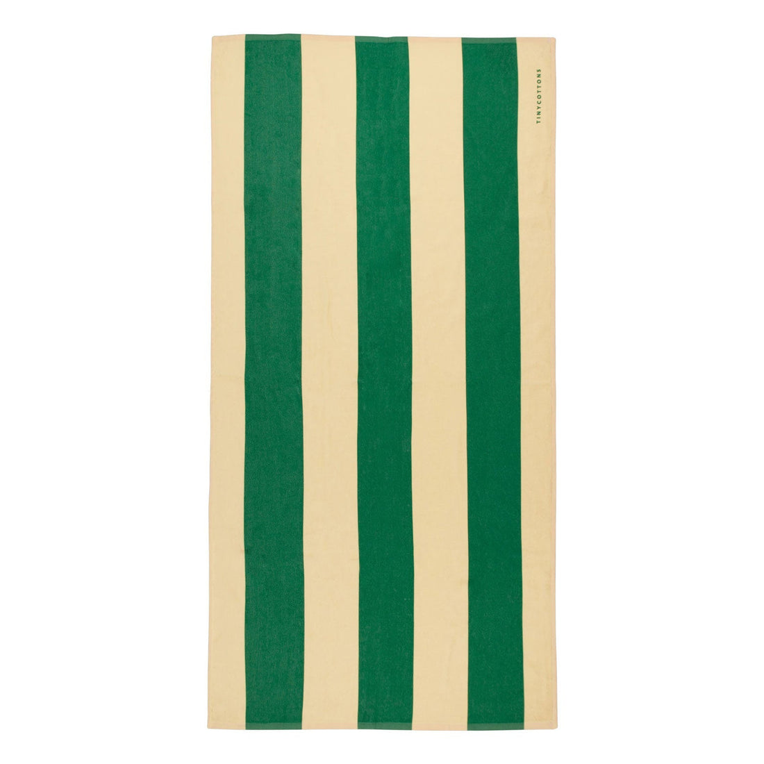 Tiny Cottons accessories OS Tiny Cottons Canary/Grass Green Big Stripes Towel