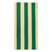 Tiny Cottons accessories OS Tiny Cottons Canary/Grass Green Big Stripes Towel