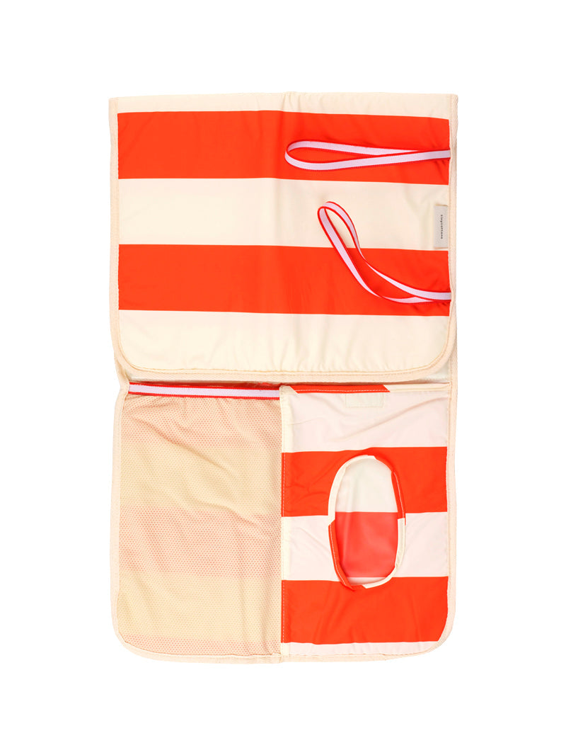 Tiny Cottons accessories OS Tiny Cottons Carmine Stripes Baby Changer