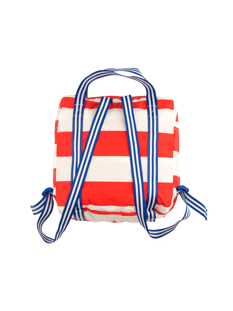Tiny Cottons accessories OS Tiny Cottons Carmine Stripes Backpack