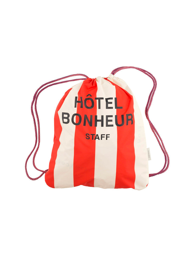 Tiny Cottons accessories OS Tiny Cottons Carmine Stripes Beach Bag