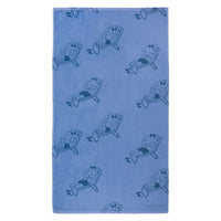 Tiny Cottons accessories OS Tiny Cottons Cerulean Blue/Light Navy Relaxed Dog Towel