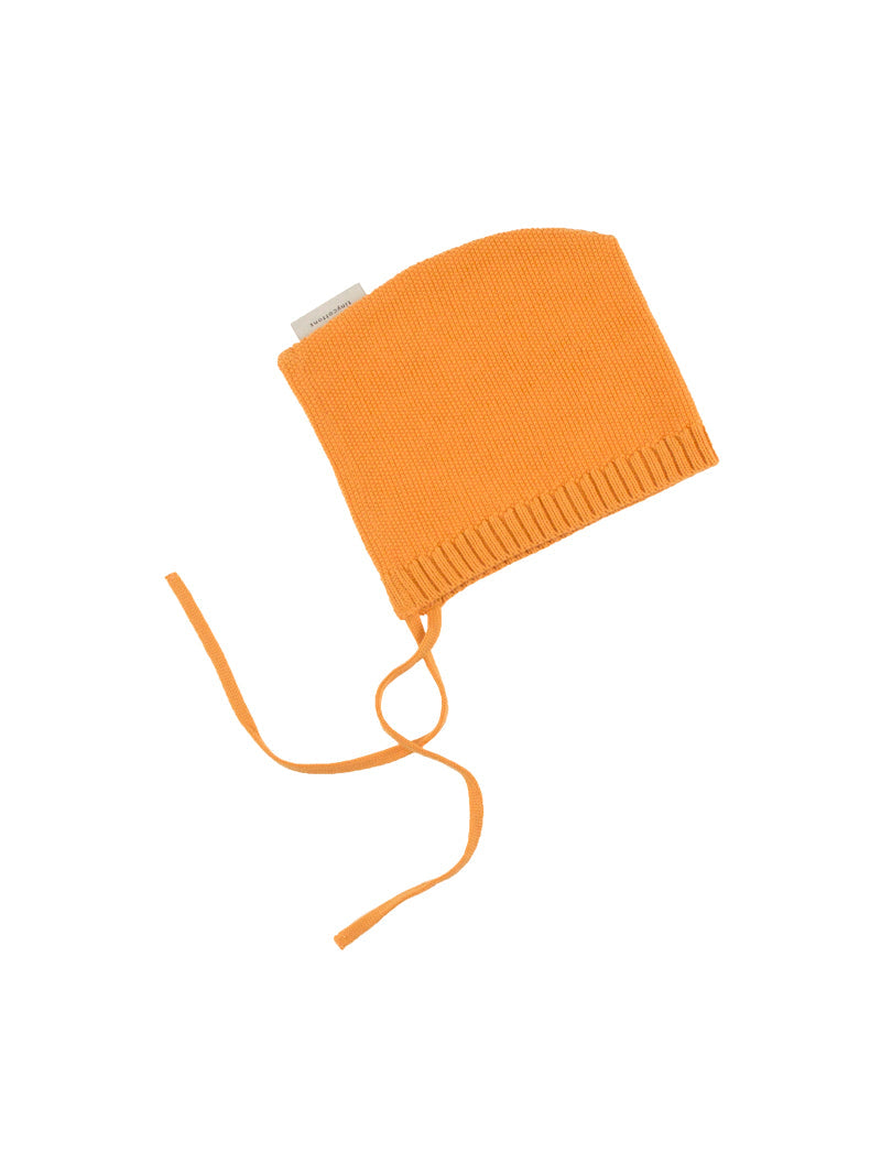 Tiny Cottons accessories OS Tiny Cottons Light Brick Solid Knit Bonnet