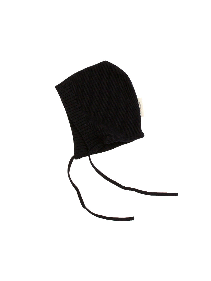 Tiny Cottons accessories OS Tiny Cottons Navy Solid Knit Bonnet