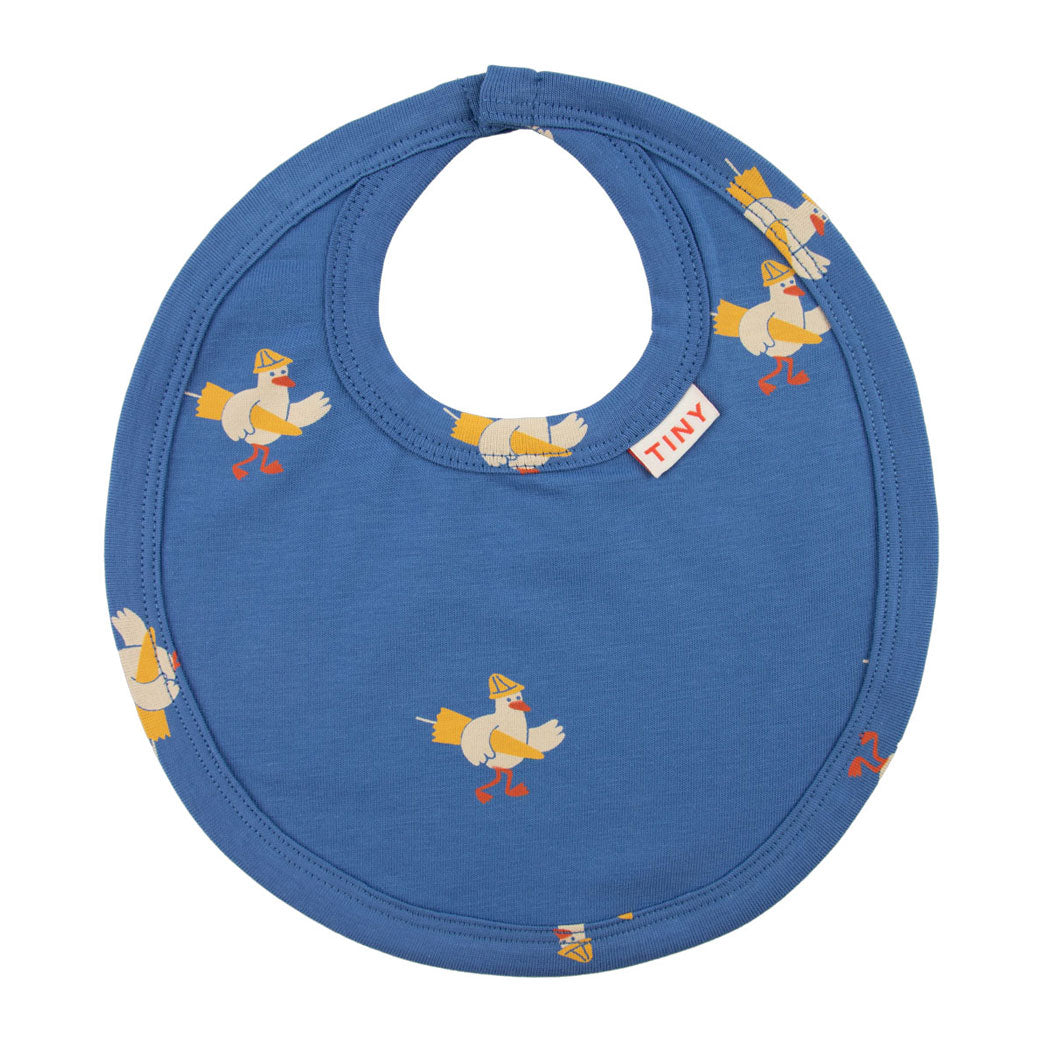 Tiny Cottons accessories OS Tiny Cottons Night Blue/Light Cream Beach Goose Bib
