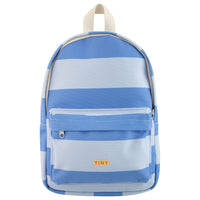 Tiny Cottons accessories OS Tiny Cottons Pale Blue/Lilac Blue Big Stripes Backpack
