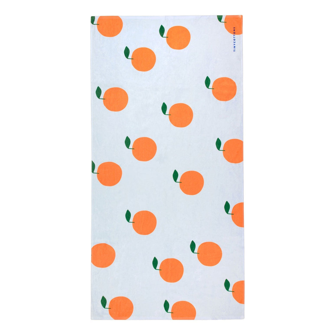 Tiny Cottons accessories OS Tiny Cottons Pale Blue/Orange Oranges Towel