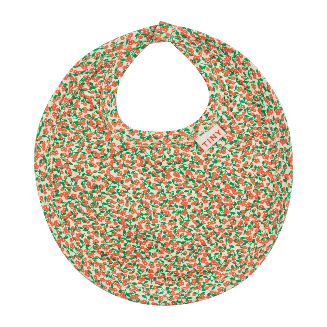 Tiny Cottons accessories OS Tiny Cottons Pastel Yellow/Summer Red Meadow Bib