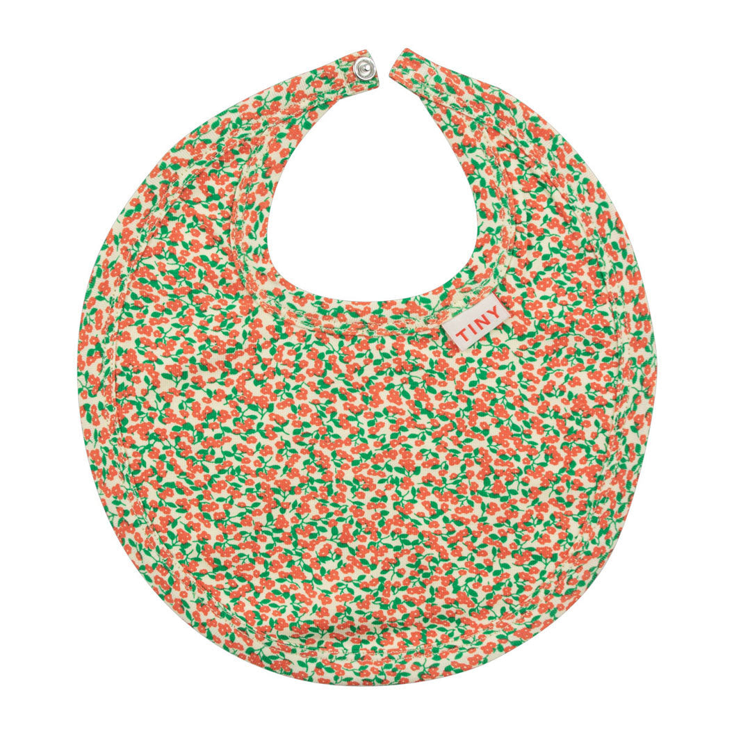 Tiny Cottons accessories OS Tiny Cottons Pastel Yellow/Summer Red Meadow Bib