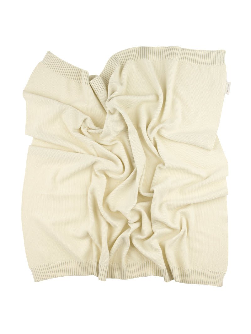 Tiny Cottons accessories OS Tiny Cottons Stone Solid Knit Blanket