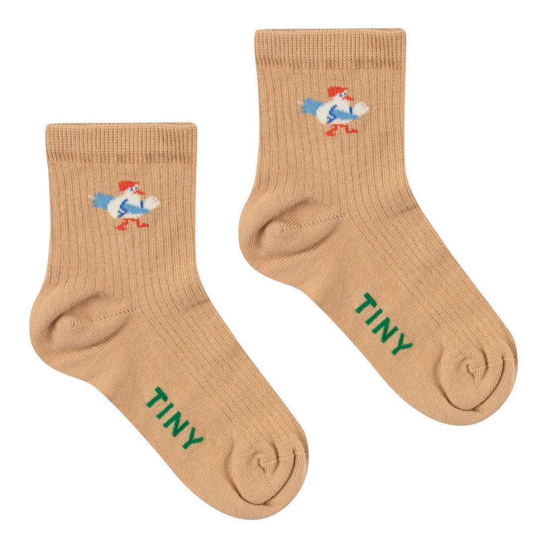 Tiny Cottons accessories Tiny Cottons Almond Beach Goose Quarter Socks