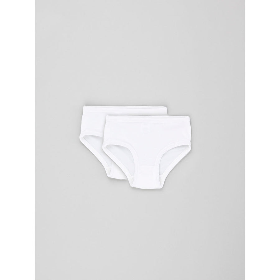 Tiny Cottons accessories Tiny Cottons Basic White Jersey Briefs Set