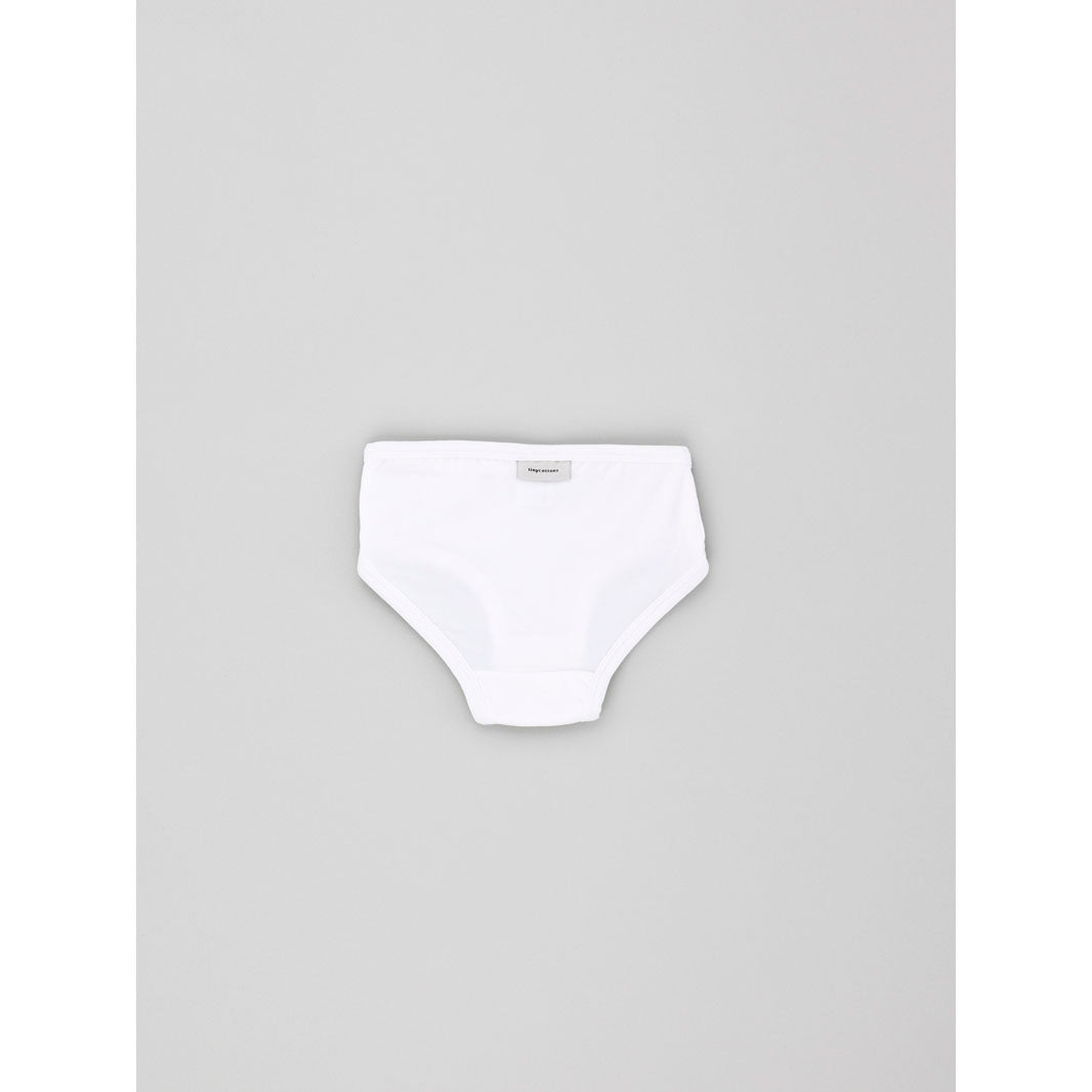 Tiny Cottons accessories Tiny Cottons Basic White Jersey Briefs Set