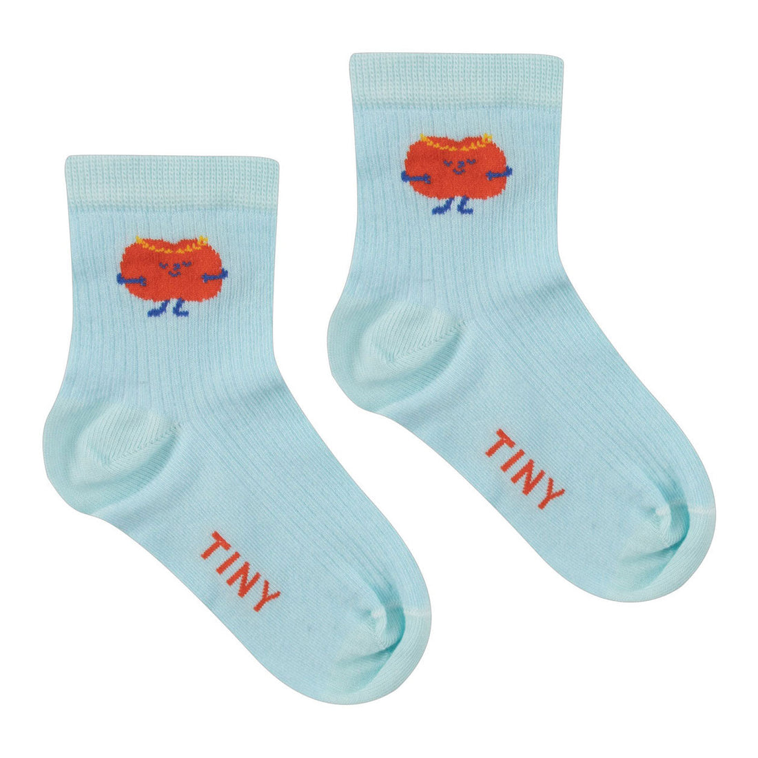 Tiny Cottons accessories Tiny Cottons Cadet Blue Delicious Champion Quarter Socks
