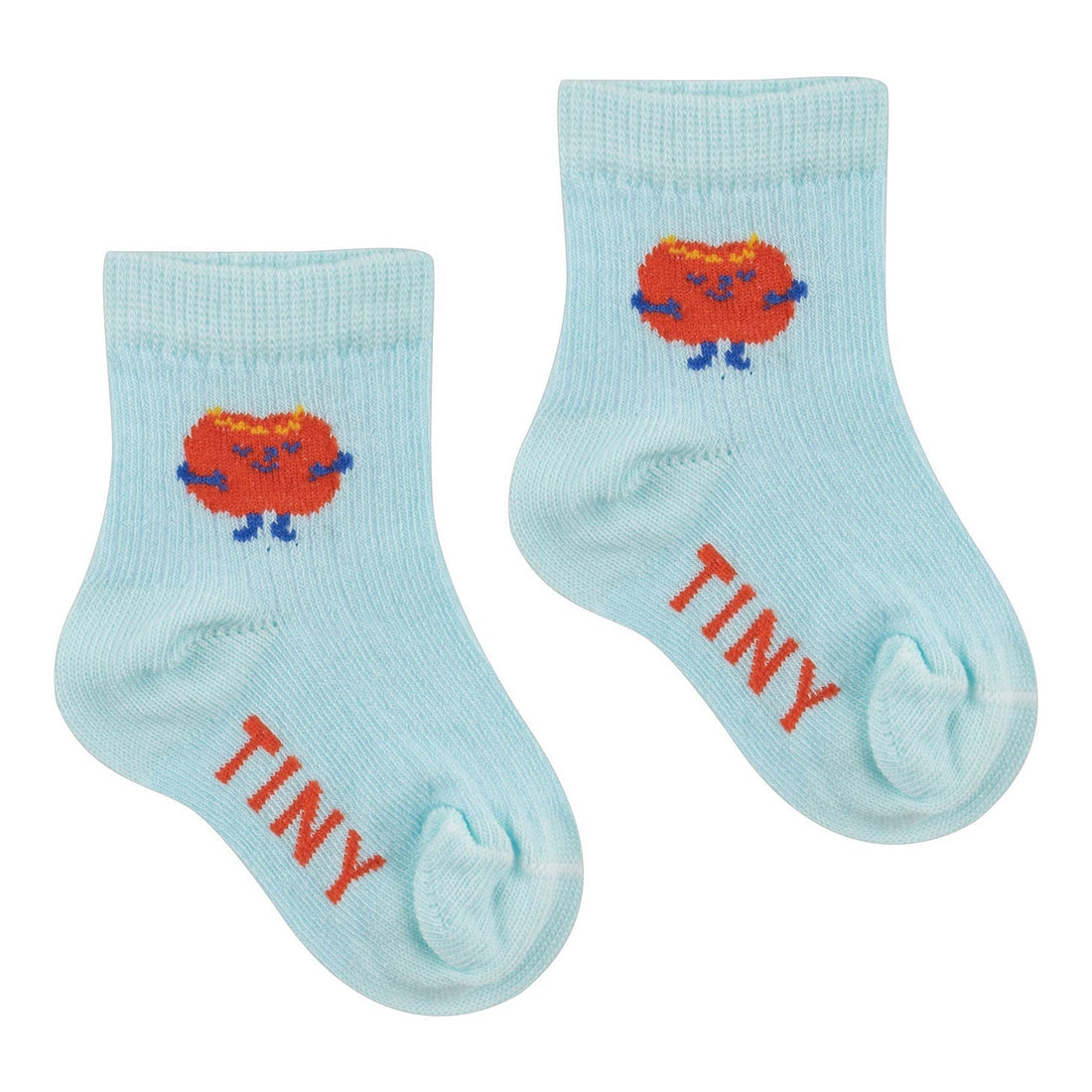 Tiny Cottons accessories Tiny Cottons Cadet Blue Delicious Champion Quarter Socks