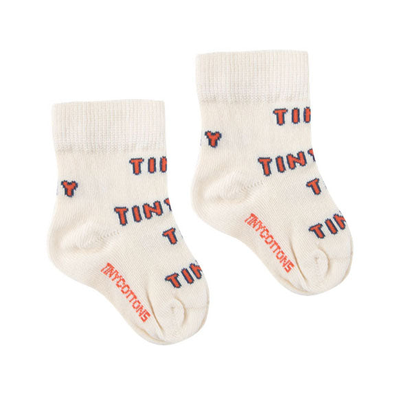 Tiny Cottons accessories Tiny Cottons Light Cream Tiny Medium Baby Socks