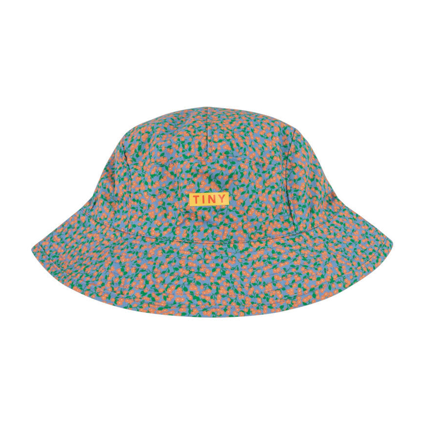Tiny Cottons accessories Tiny Cottons Lilac Blue/Light Papaya Meadow Bucket Hat