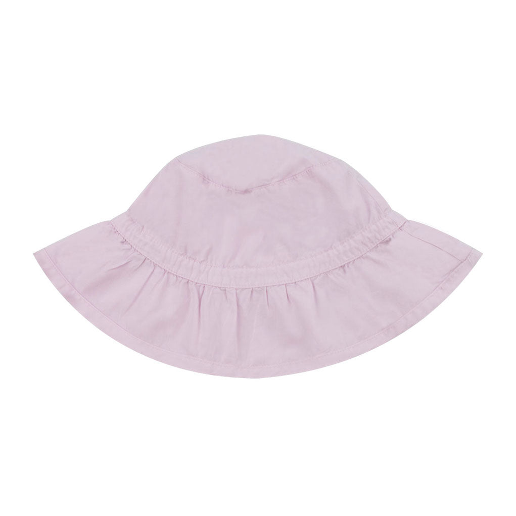 Tiny Cottons accessories Tiny Cottons Pastel Lilac Frilled Bucket Hat