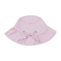 Tiny Cottons accessories Tiny Cottons Pastel Lilac Frilled Bucket Hat