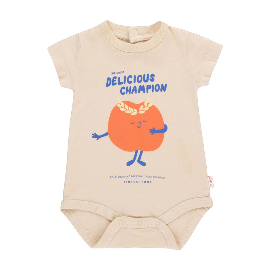 Tiny Cottons bodysuits Tiny Cottons Dark Vanilla/Summer Red Delicious Champion Body