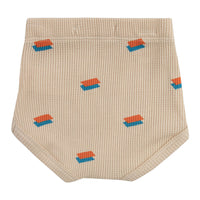 Tiny Cottons bottoms Tiny Cottons Dark Vanilla/Summer Red Pool Baby Bloomer