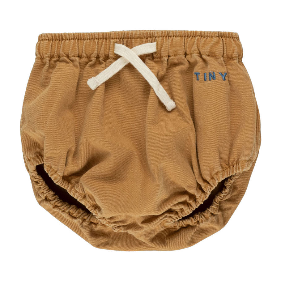 Tiny Cottons bottoms Tiny Cottons Old Gold Solid Baby Bloomer