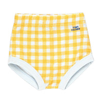 Tiny Cottons bottoms Tiny Cottons Pale Blue/Yellow Vichy Baby Bloomer