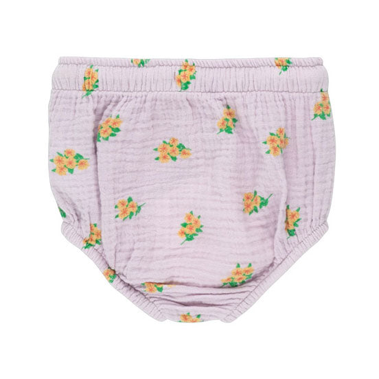 Tiny Cottons bottoms Tiny Cottons Pastel Lilac/Yellow Flowers Baby Bloomer