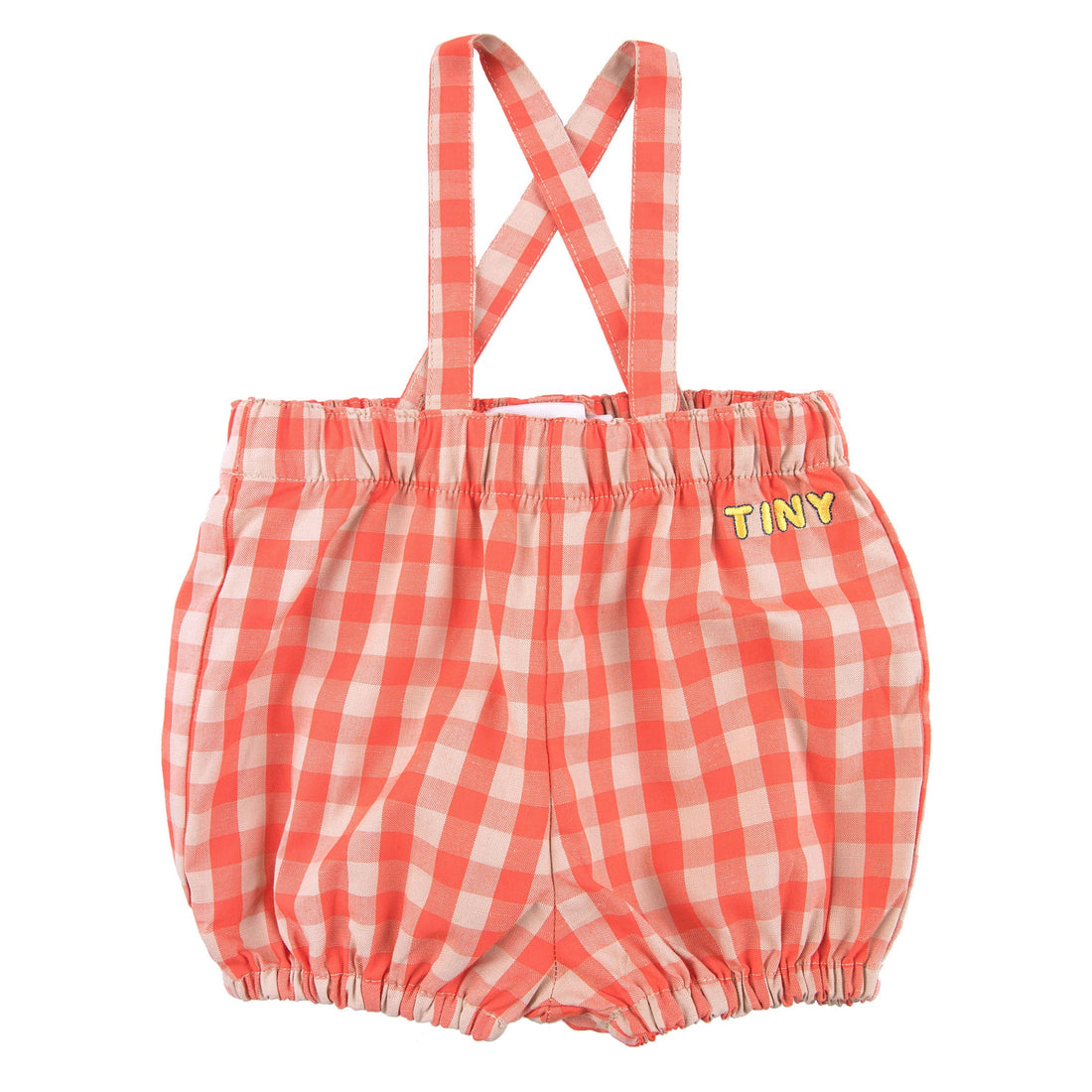 Tiny Cottons bottoms Tiny Cottons Red Tiny Vichy Suspender Bloomers