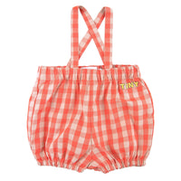 Tiny Cottons bottoms Tiny Cottons Red Tiny Vichy Suspender Bloomers