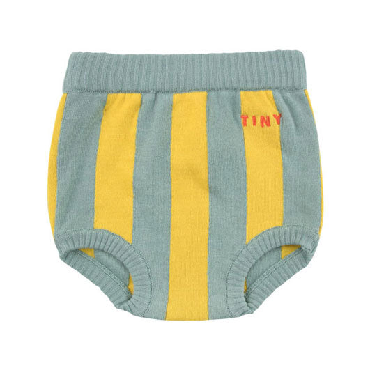 Tiny Cottons bottoms Tiny Cottons Sea Green/Yellow Stripes Bloomers