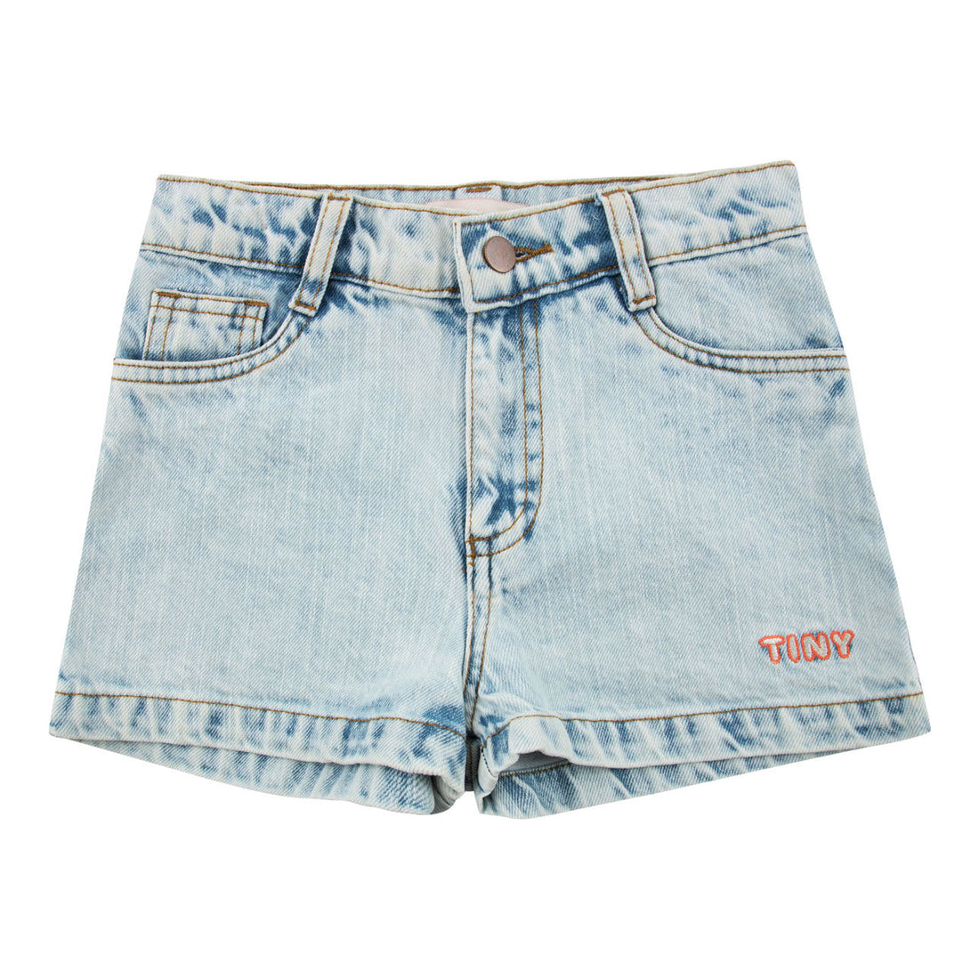 Tiny Cottons bottoms Tiny Cottons Snowy Blue Tiny Shorts