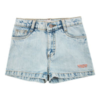 Tiny Cottons bottoms Tiny Cottons Snowy Blue Tiny Shorts
