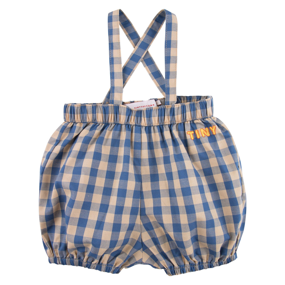 Tiny Cottons bottoms Tiny Cottons Summer Navy Tiny Vichy Suspender Bloomers