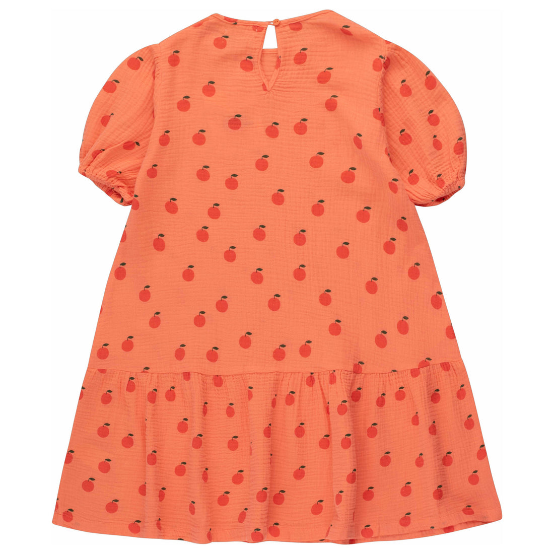 Tiny Cottons dresses Tiny Cottons Light Red/Dark Red Oranges Puff Dress
