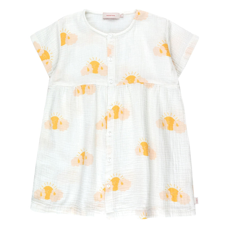 Tiny Cottons dresses Tiny Cottons Off White Sleepy Sun Dress