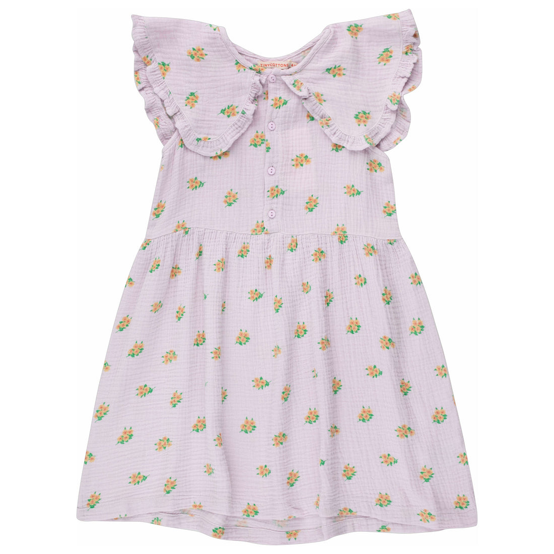 Tiny Cottons dresses Tiny Cottons Pastel Lilac/Yellow Flowers Dress