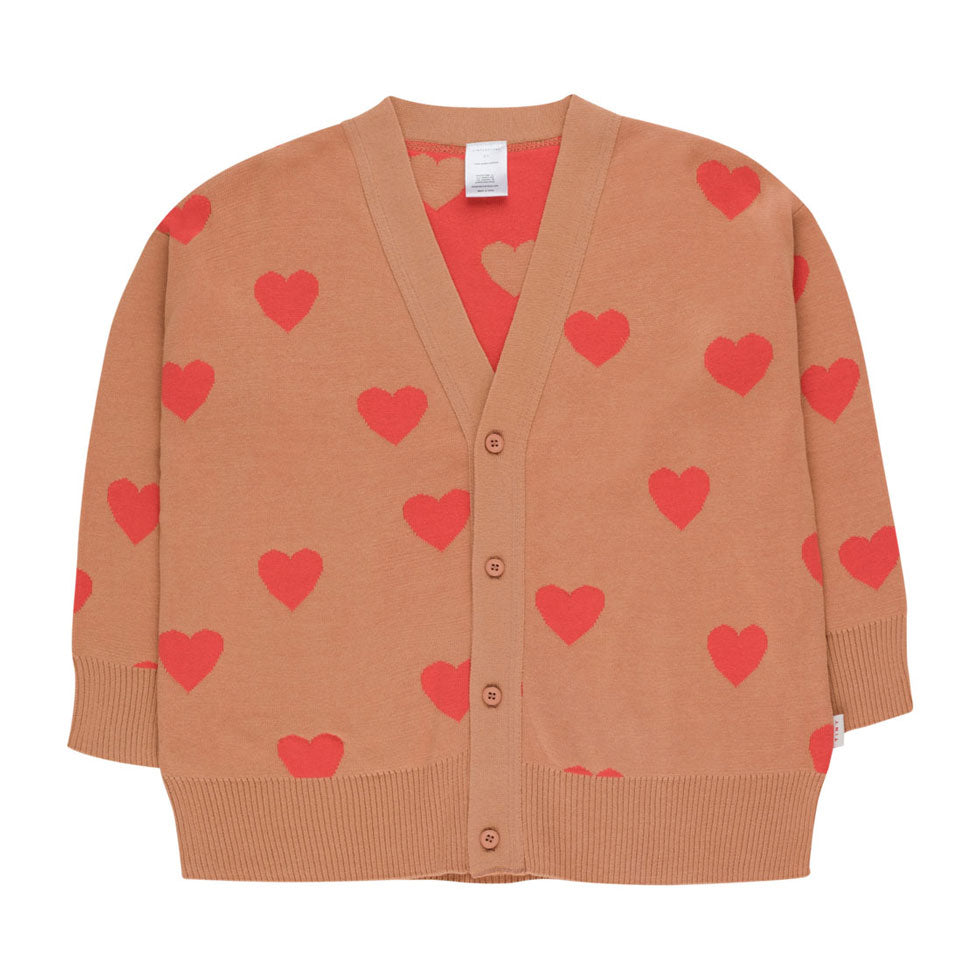 Tiny Cottons knitwear Tiny Cottons Hearts Cardigan