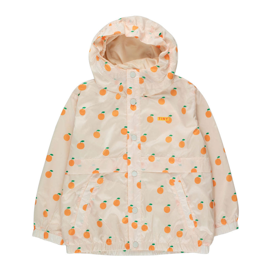 Tiny Cottons Outerwear Tiny Cottons Light Cream/Orange Oranges Jacket