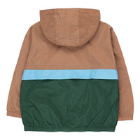 Tiny Cottons Outerwear Tiny Cottons Tan/Olive Colorblock Pullover